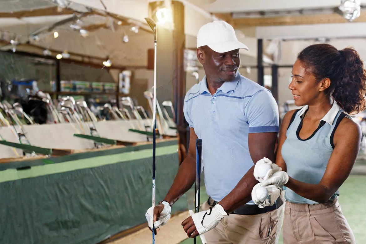 Golfschläger Fitting mit Golf-Pro-Trainer