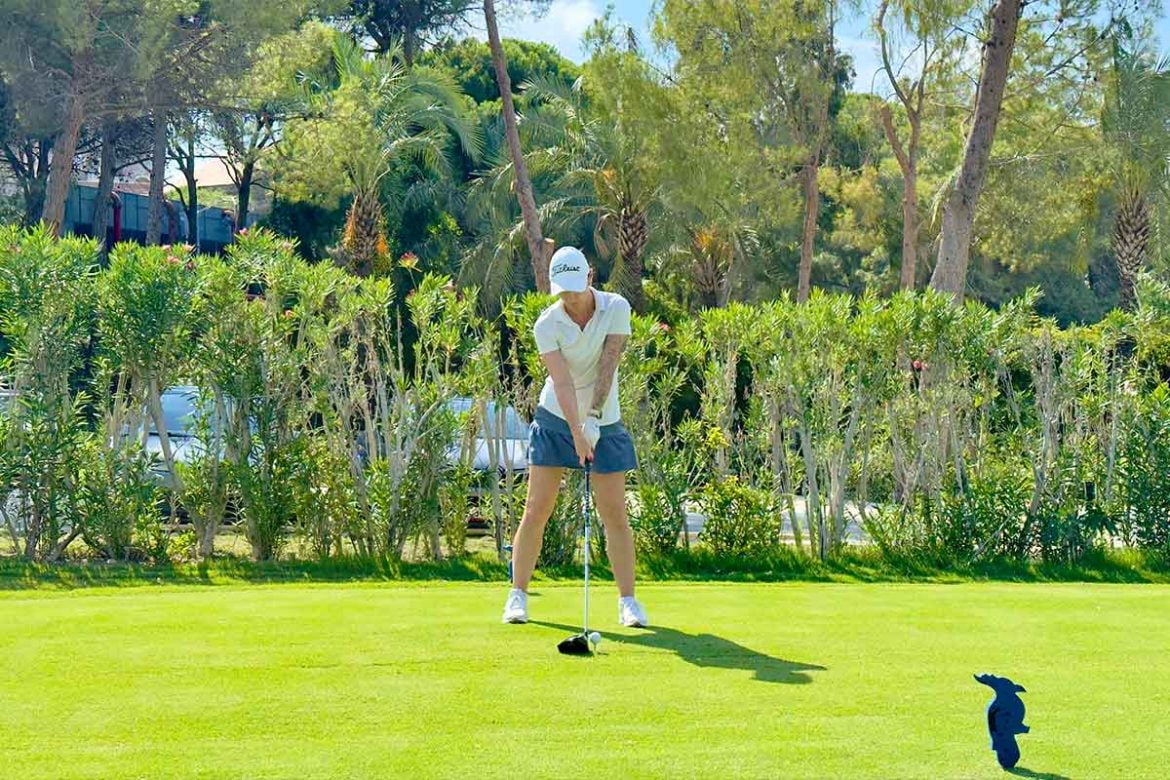 Gewichtsverlagerung beim Golfschwung