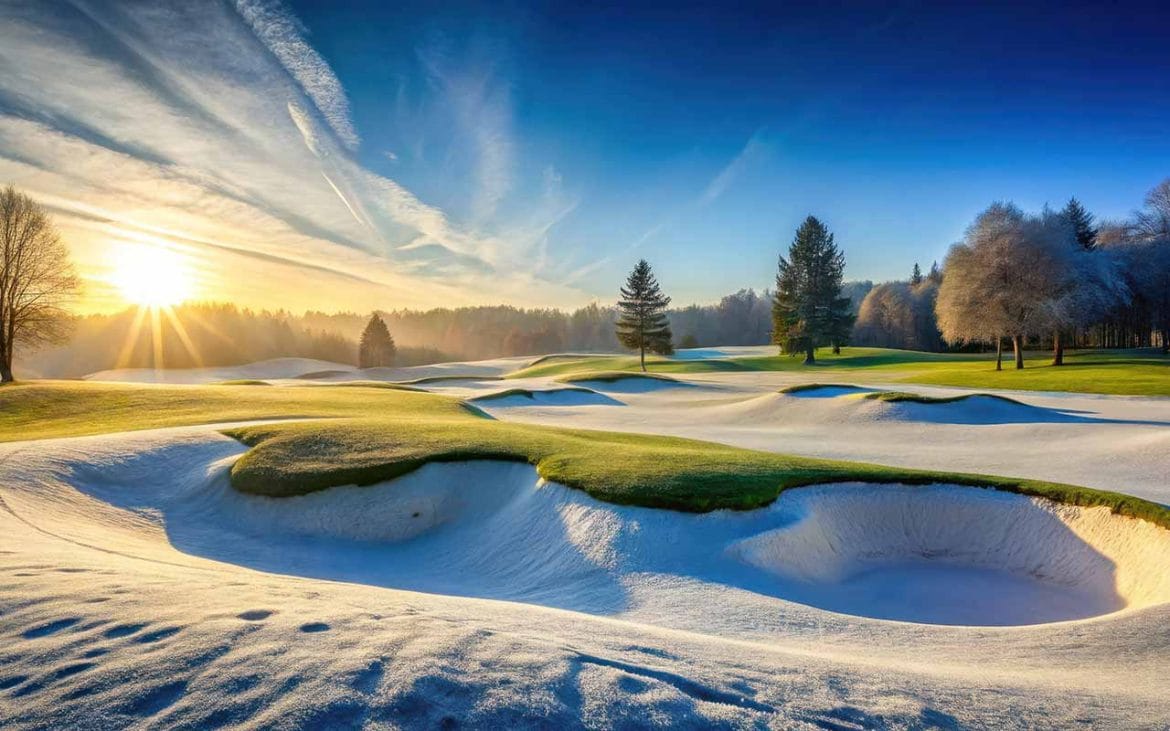 Golf im Winter