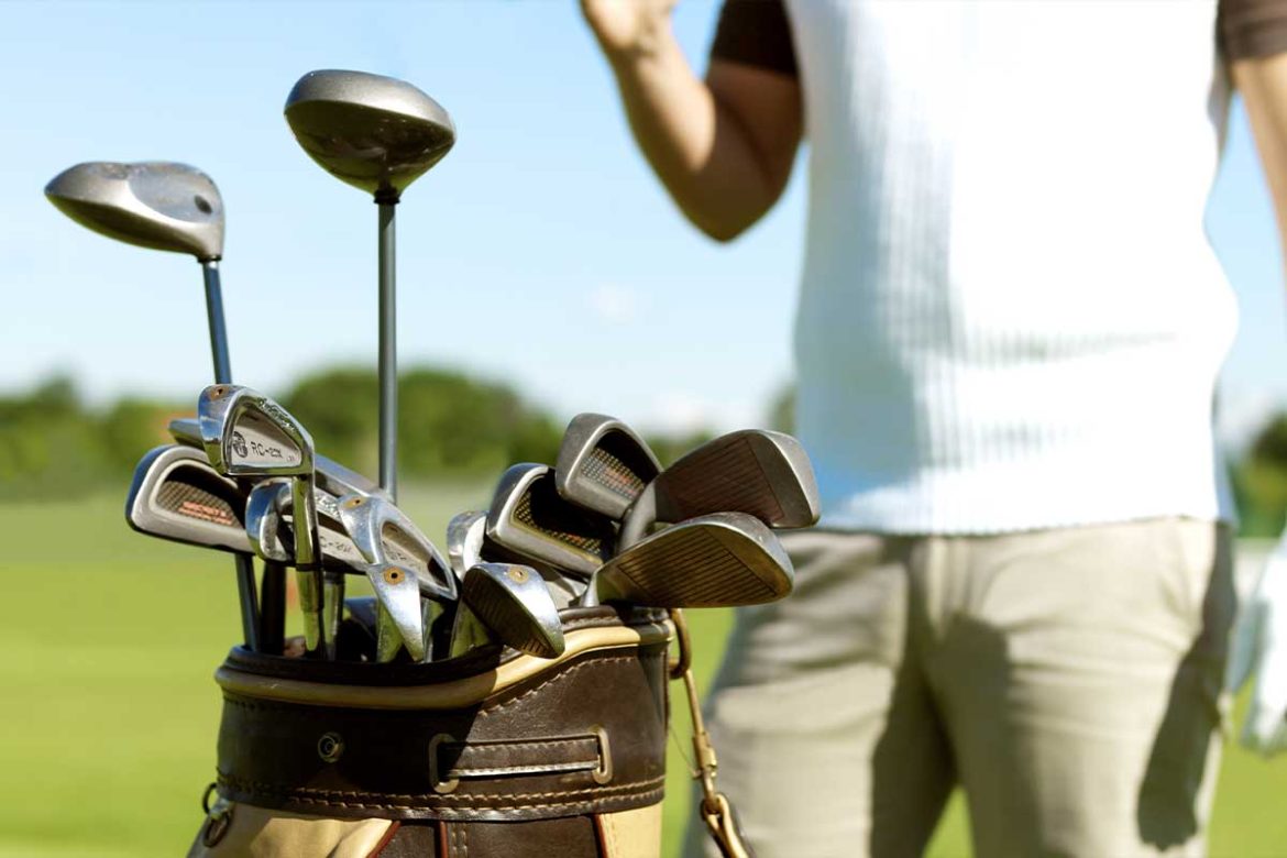 perfekten Golfschläger