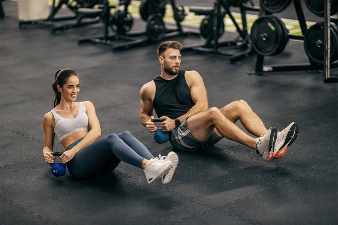 Muskelgruppen im Golf