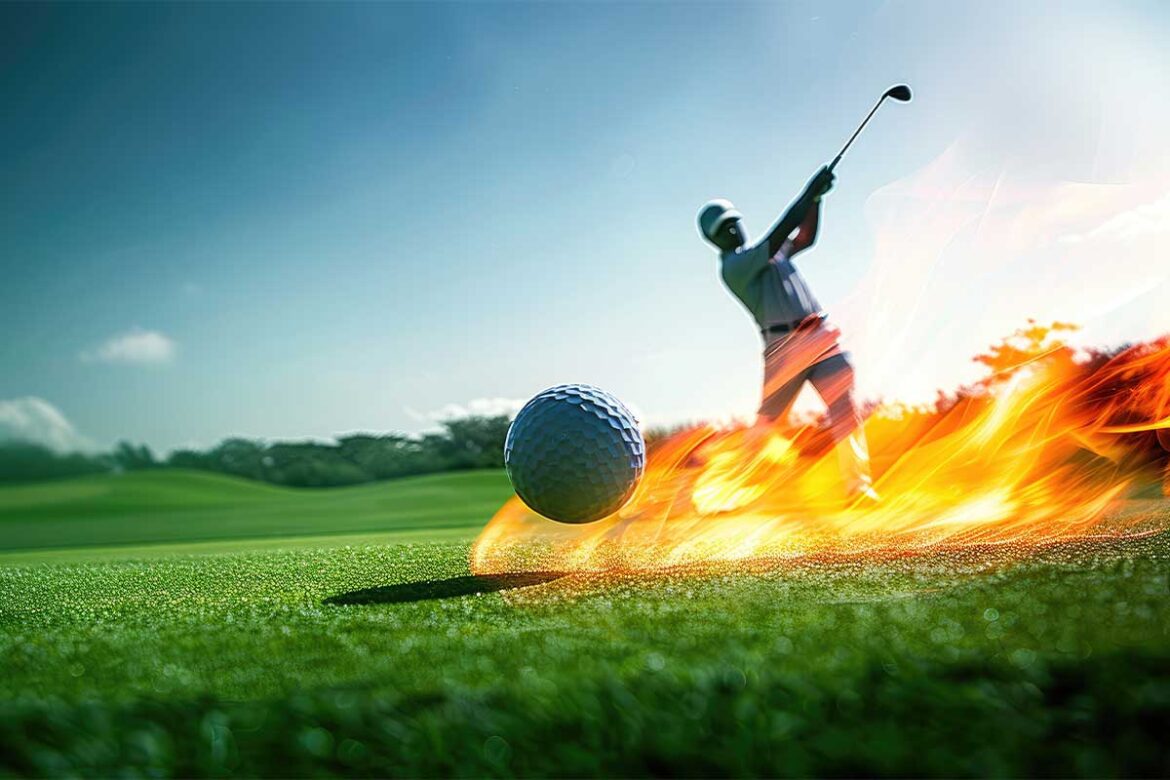 Schlagweite beim Golf