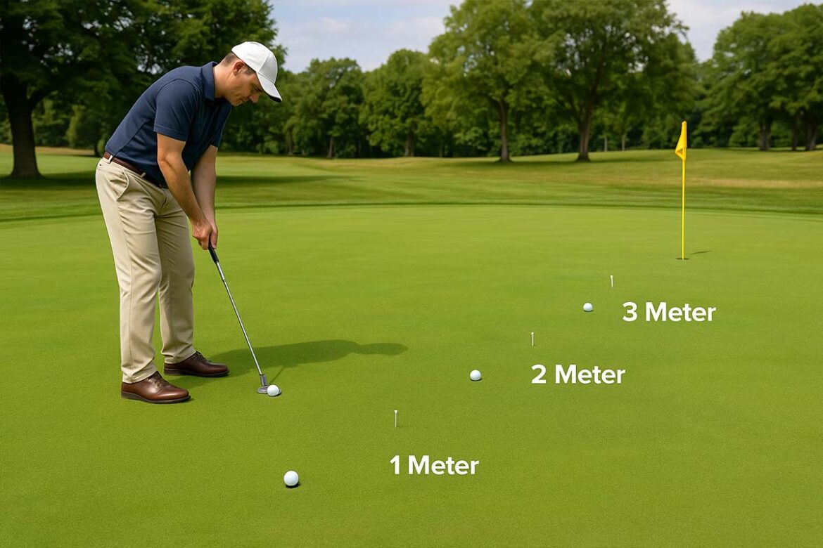 Besser Putten im Golf: Warum du dein Handicap auf dem Grün verlierst 4 3-zonen-putting