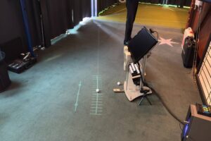 Golftraining mit Technologie und Analyse